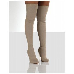 Stylish Solid Over The Knee Stiletto High Boots Stylish Solid Over The Knee Stiletto High Boots