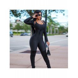 Backless Halter Jumpsuits Sets For Women