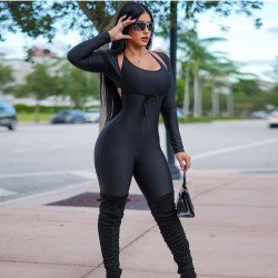 Backless Halter Jumpsuits Sets For Women