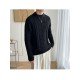  Pure Color Casual Pullover Men's Knitwear