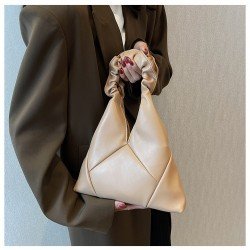 Casual Fall Solid White Shopping Handbags