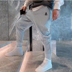 Jogger Sports Drawstring Long Trousers For Men