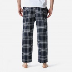 Casual Loose Plaid Long Pants For Men  Casual Loose Plaid Long Pants For Men