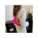  2024 New PU Pure Color Causal Underarm Bag