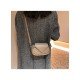 2024 PU Pure Color Shoulder Bag For Women