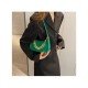  2024 New PU Pure Color Causal Underarm Bag