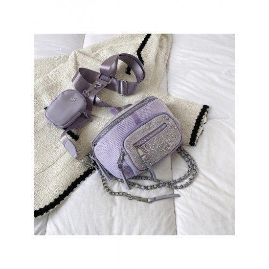  2024 Casual Diamond Women's Cross-body Bag
