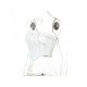  Summer 2024 Pure Color Backless Sleeveless Crop Vest