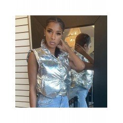 Street Ladies Sleeveless Short Coats Street Ladies Sleeveless Short Coats