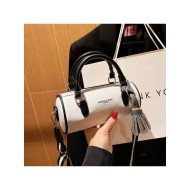  PU Fashion Contrast Color Cross-body Bags