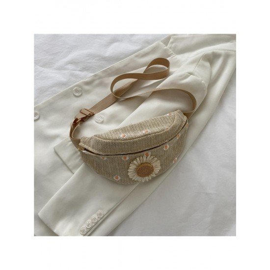  2024 Casual Weave Women's Cross-body Bags