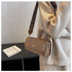 Vintage Hasp Shoulder Bags For Ladies