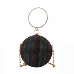 Chic Ladies Chain Round Party Shoulder Bags