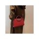  2024 Fashion PU Contrast Color Women's Satchels