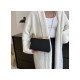  2024 PU Pure Color Women's Messenger Bag