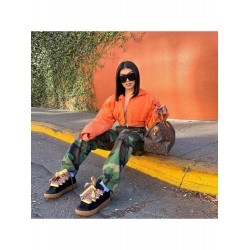 Fashion Street Pure Color Zipper Long Sleeve Jacket  Fashion Street Pure Color Zipper Long Sleeve Jacket