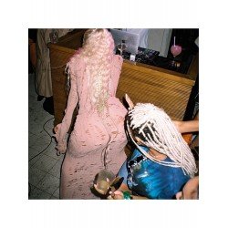 Ripped Ladies Pink Long Sleeve Maxi Dresses Ripped Ladies Pink Long Sleeve Maxi Dresses