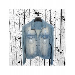 Skull Graphic Blue Denim Jacket Coats For Men Skull Graphic Blue Denim Jacket Coats For Men