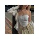  Summer 2024 Pure Color Backless Sleeveless Crop Vest