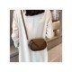  2024 PU Pure Color Shoulder Bag For Women