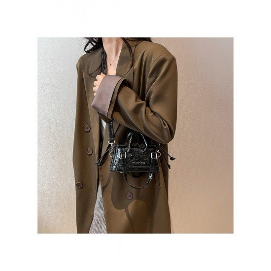  2024 Pure Color PU Shoulder Bag For Women