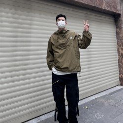  Fashion Pure Color Hooded Men's Jacket
