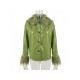  Women's Winter New Pu Leather Long Sleeve Coat