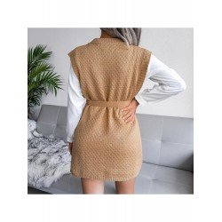 Black Sleeveless Sweater Dresses For Women Black Sleeveless Sweater Dresses For Women