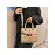 2024 PU Pure Color Chain Shoulder Bags