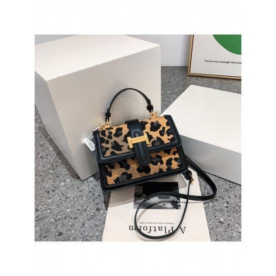  2024 Fashion PU Leopard Print Women's Shoulder Bags