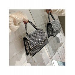 Rhinestone Black Fashion Shoulder Bags  Rhinestone Black Fashion Shoulder Bags