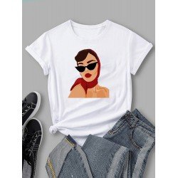 Trendy Graphic White T Shirts For Women Trendy Graphic White T Shirts For Women