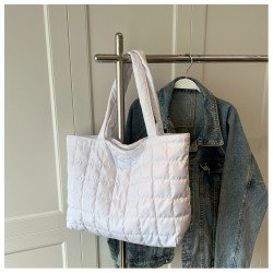 Nylon Trendy Pure Color Tote Bags Nylon Trendy Pure Color Tote Bags