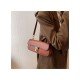  2024 Pure Color PU Underarm Bag