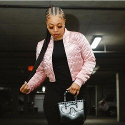  Autumn Casual Letter Embroidery Short Baseball Jacket