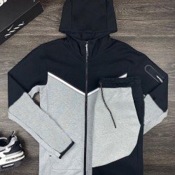 Patchwork Color Blocking Tracksuit Sets For Men