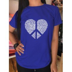 Trendy Heart Graphic Couple T Shirts  Trendy Heart Graphic Couple T Shirts