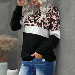  Autumn Casual Camouflage Zipper Women's Long Sleeve Sweater