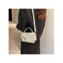 PU Pure Color Chain Satchels Bags  PU Pure Color Chain Satchels Bags