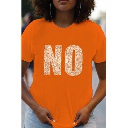 New Casual Letter Printed T Shirts For Women New Casual Letter Printed T Shirts For Women