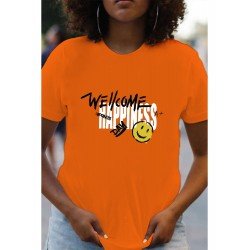 Casual Printed Graphic Women T Shirts Casual Printed Graphic Women T Shirts