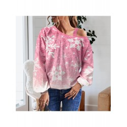 2024 Casual Gradient Women's Long Sleeve Sweater  2024 Casual Gradient Women's Long Sleeve Sweater