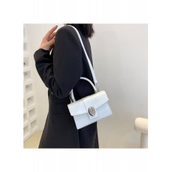 PU Crocodile Print Pure Color Cross-body Bags  PU Crocodile Print Pure Color Cross-body Bags