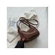  2024 PU Pure Color Shoulder Bag For Women