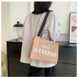  Oxford Letter Printed Versatile Tote Bags