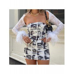 Sexy Lace Long Sleeve Cardigan Tops Sexy Lace Long Sleeve Cardigan Tops