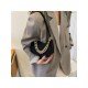  2024 New PU Pure Color Causal Underarm Bag