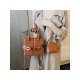  2024 PU Pure Color Chain Shoulder Bags