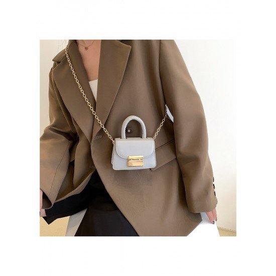 Chic Black Chain Shoulder Bags For Women