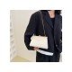  2024 PU Pure Color Women's Messenger Bag
